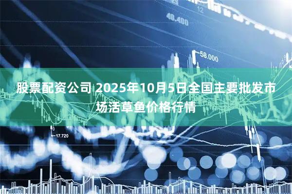 股票配资公司 2025年10月5日全国主要批发市场活草鱼价格行情