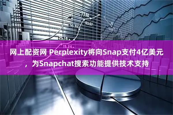 网上配资网 Perplexity将向Snap支付4亿美元，为Snapchat搜索功能提供技术支持